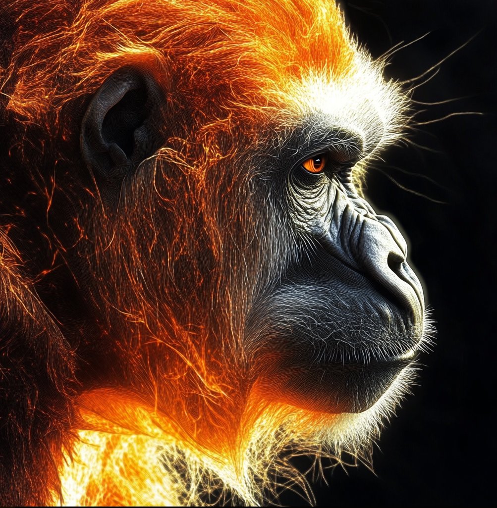 Orange Gorilla